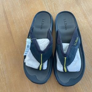 LL Bean NWT Men’s Swift River Flip Flop Sport  Sandal US Size 10